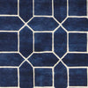 Hadleigh Modern Navy/Ivory Area Rug