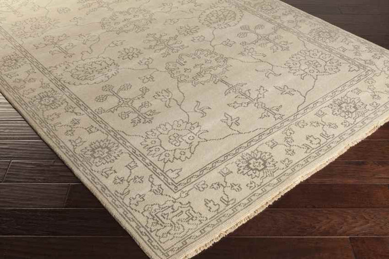 Hailsham Traditional Khaki Area Rug