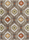 Immingham Global Blue and Gray Area Rug