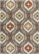 Immingham Global Blue and Gray Area Rug
