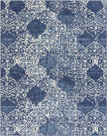 Ledbury Global Navy Area Rug