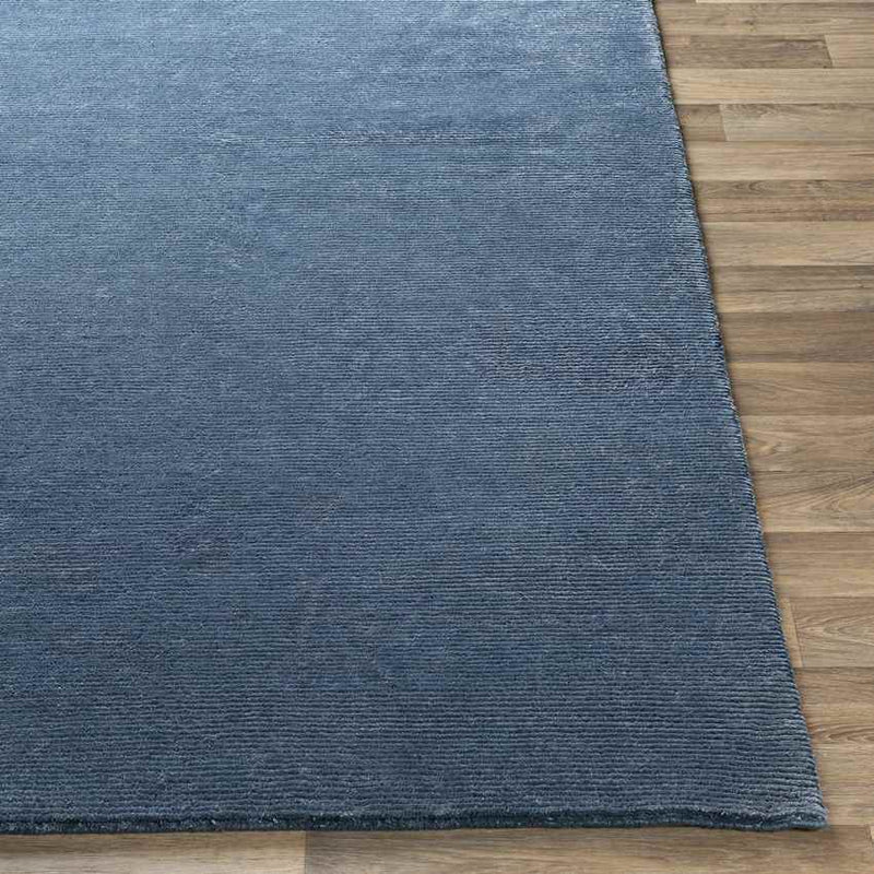 Midhurst Modern Dark Blue Area Rug