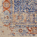 Newhaven Traditional Navy Area Rug