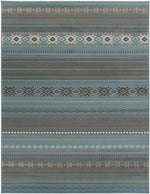 Rothbury Rustic Teal Area Rug