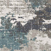 Rugby Modern Teal Area Rug