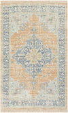 Sandbach Traditional Sky Blue Area Rug