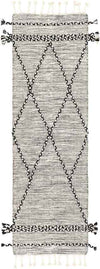 Sandwich Global Black Area Rug