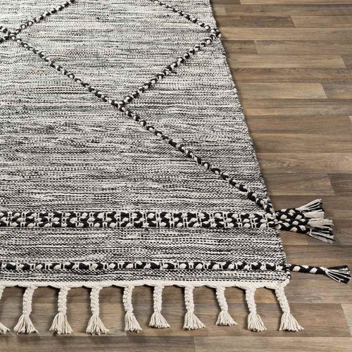 Sandwich Global Black Area Rug