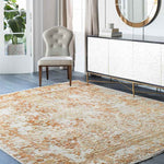 Seaton Traditional Beige Area Rug