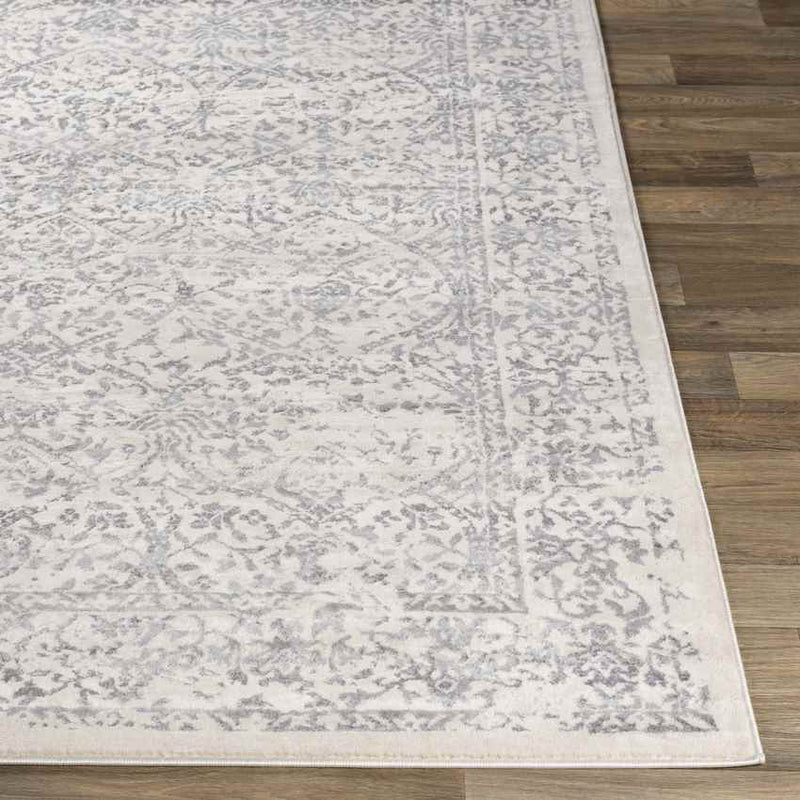 Beauvais Traditional Gray/Ivory Area Rug