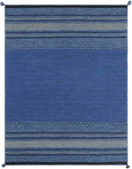 Slough Global Navy Area Rug