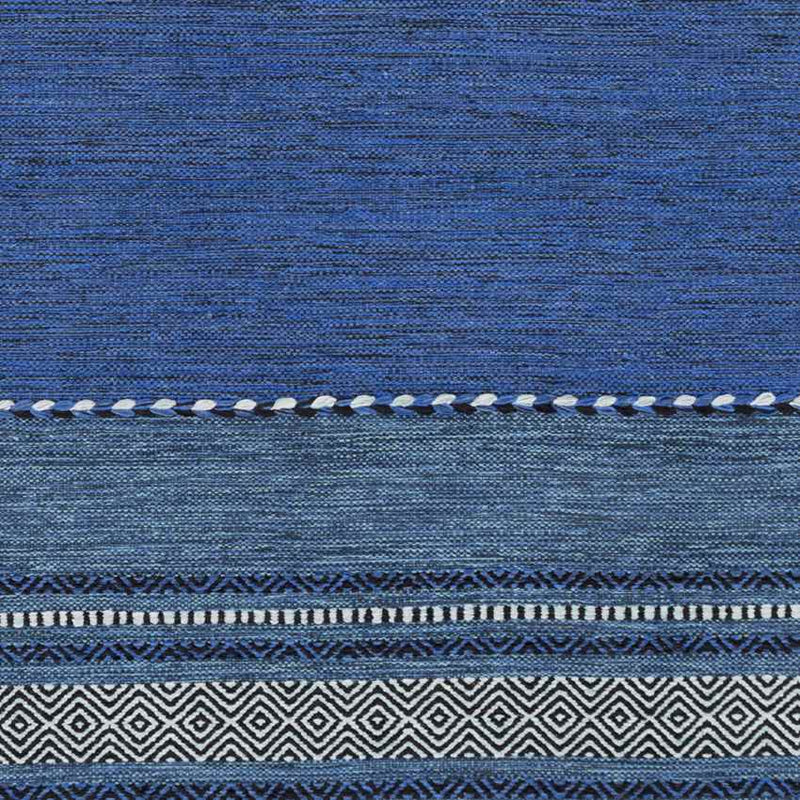 Slough Global Navy Area Rug