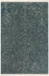 Solihull Traditional Navy Area Rug