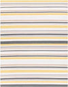 Fareham Modern Light Gray/Yellow Area Rug