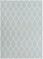 Hendon Modern Bright Blue Area Rug