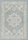 Thirsk Traditional Dark Blue Area Rug