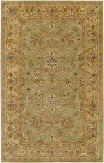 Forli Traditional Khaki Area Rug