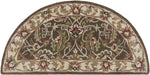 Cochrane Traditional Dark Brown Area Rug