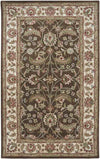 Cochrane Traditional Dark Brown Area Rug