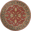 Daysland Traditional Rust Area Rug