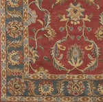 Daysland Traditional Rust Area Rug