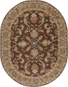 Daysland Traditional Dark Brown Area Rug