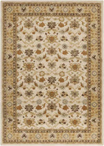 Didsbury Traditional Khaki Area Rug