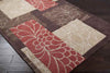 Elk Point Modern Burnt Orange Area Rug