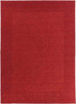 Reims Modern Dark Red Area Rug