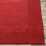 Reims Modern Dark Red Area Rug