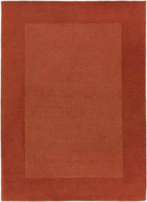Reims Modern Burnt Orange Area Rug