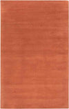 Rennes Modern Burnt Orange Area Rug
