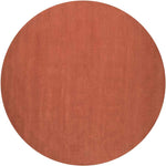 Rennes Modern Burnt Orange Area Rug