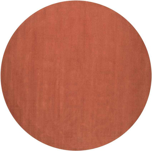 Rennes Modern Burnt Orange Area Rug