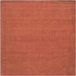 Rennes Modern Burnt Orange Area Rug