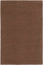 Rennes Modern Dark Brown Area Rug