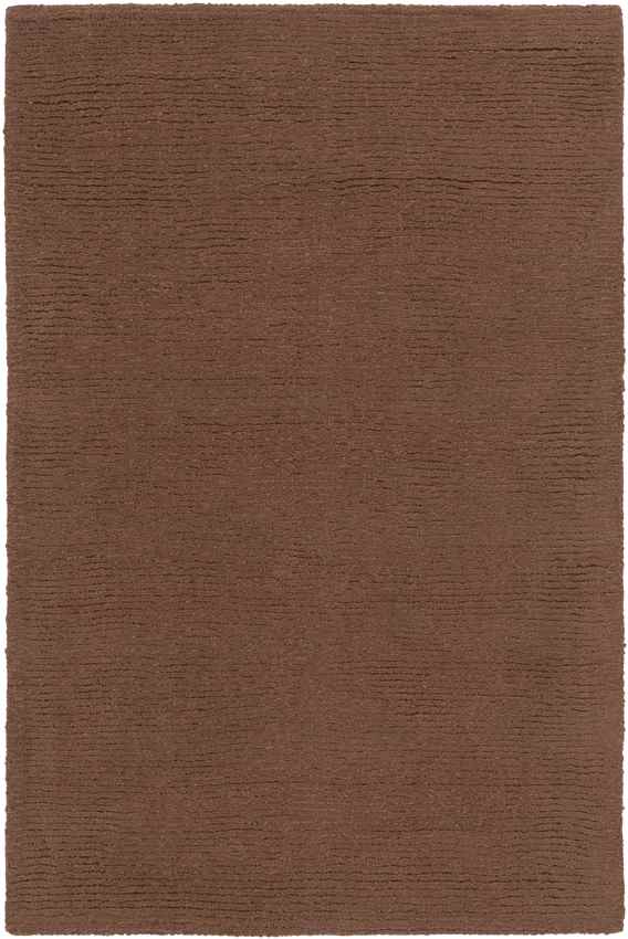 Rennes Modern Dark Brown Area Rug