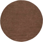Rennes Modern Dark Brown Area Rug