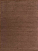 Rennes Modern Dark Brown Area Rug
