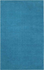 Rennes Modern Bright Blue Area Rug