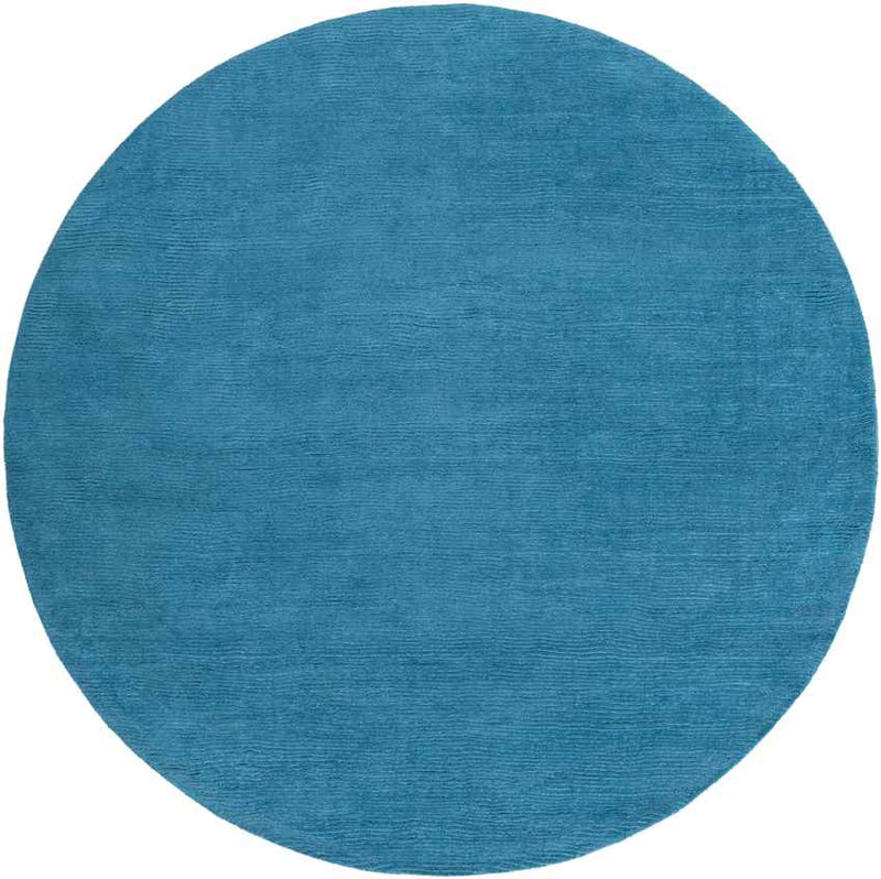 Rennes Modern Bright Blue Area Rug