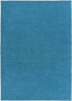 Rennes Modern Bright Blue Area Rug