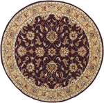 Paris Traditional Burgundy Area Rug