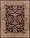 Paris Traditional Burgundy Area Rug