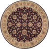 Paris Traditional Burgundy Area Rug