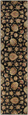 Grimshaw Traditional Black Area Rug