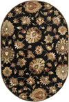 Grimshaw Traditional Black Area Rug