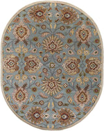 Eckville Traditional Brick Area Rug