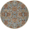 Eckville Traditional Brick Area Rug