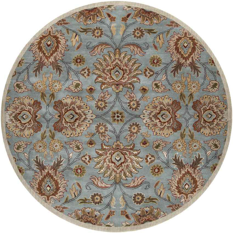 Eckville Traditional Brick Area Rug